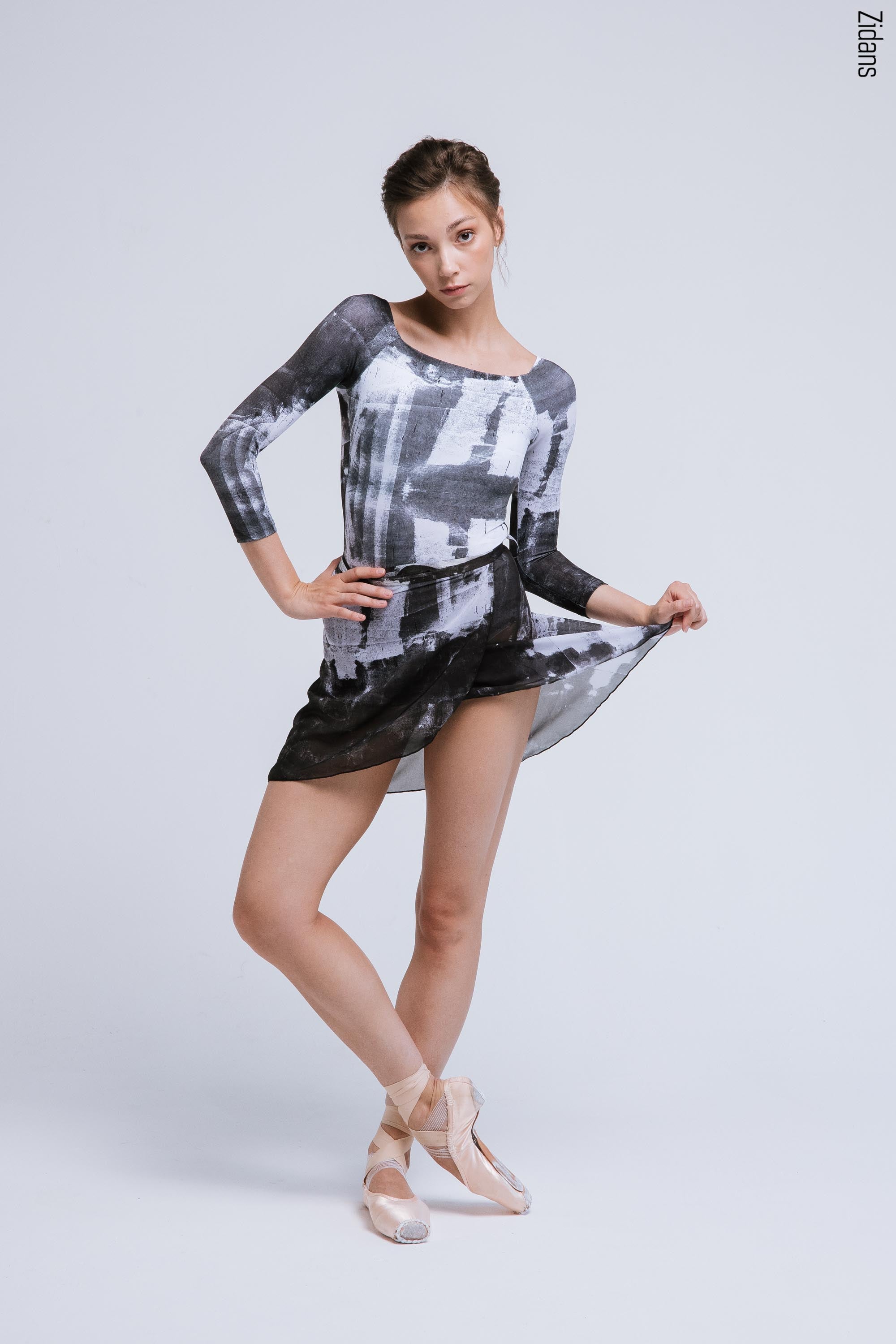 Zidans 2 Sleeves leotard | asphalt_strokes