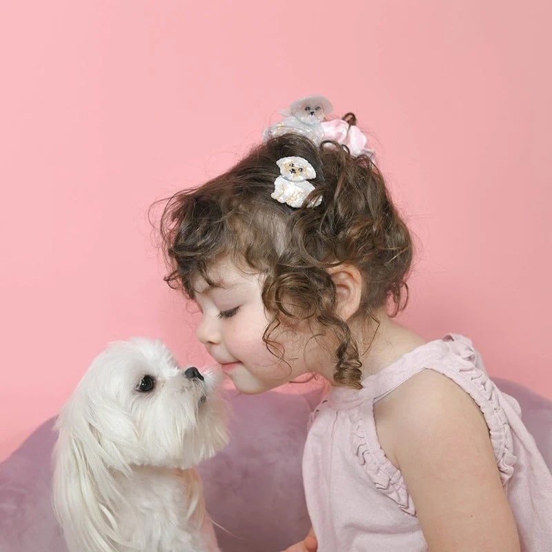 BICHON HAIR CLIP | Maison de 9uatre