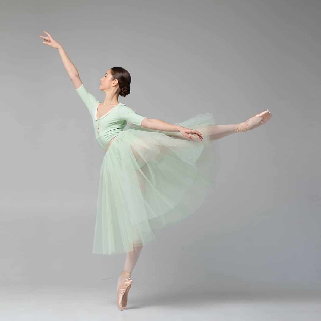 Ballet Maniacs Leotard Montpensier | Green apple
