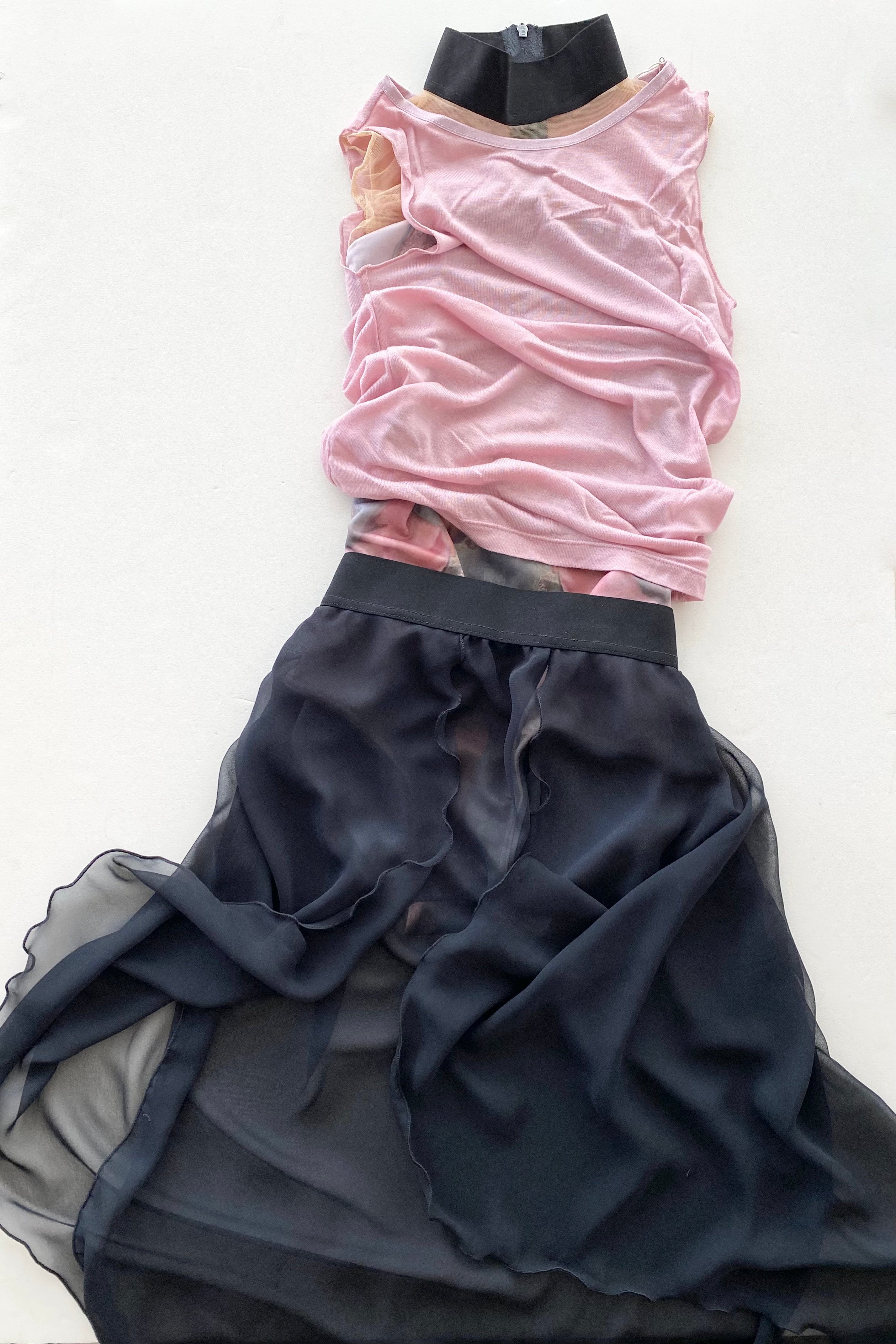 MALDIRE The Black Rehearsal Skirt | Maison de 9uatre